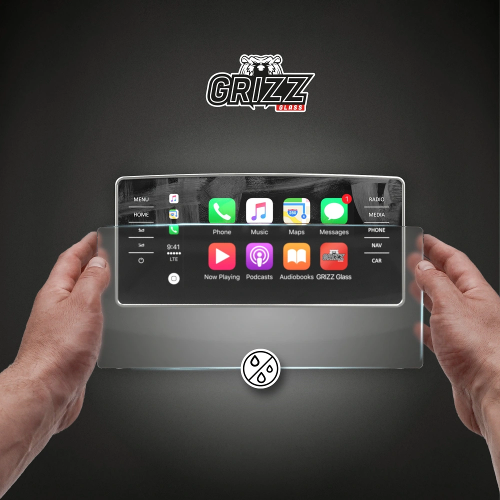 Folia matowa GrizzGlass CarDisplay Protection do Skoda Fabia 4 9,2" Amundsen 2021-2023