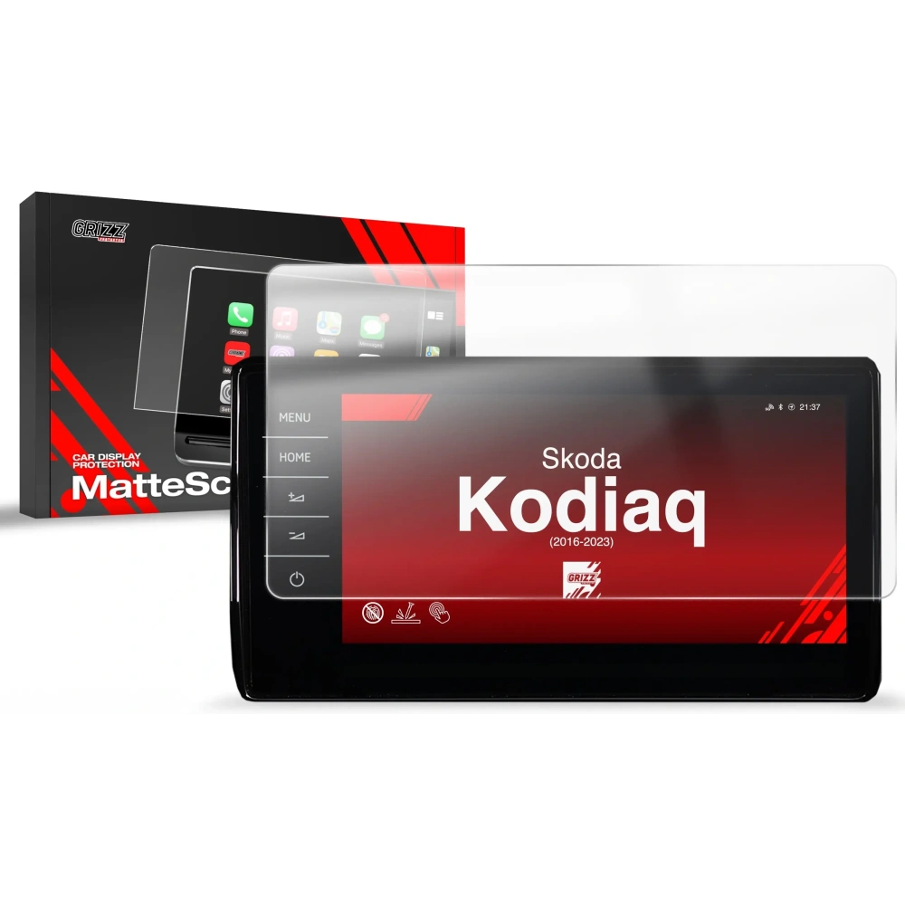 Folia matowa GrizzGlass CarDisplay Protection do Skoda Kodiaq 9,2" Columbus (2016-2023)