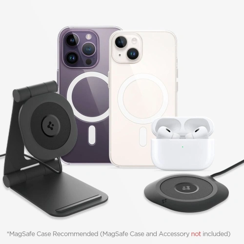 Buy Spigen PF2102 ArcField Magnetic MagSafe Wireless Charger Black - SPN2892 - {ean13} - Home Screen Store Europe