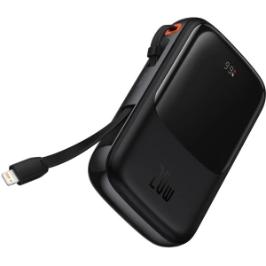 Powerbank Baseus Qpow Pro 10000mAh 20W Overseas Edition + kabel USB-C 3A - czarny
