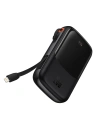 Baseus Powerbank Qpow Pro 10000mAh 20W Overseas Edition + USB-C 3A Kabel - schwarz