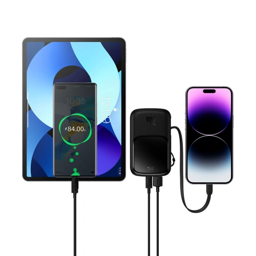 Kup Powerbank Baseus Qpow Pro 10000mAh 20W Overseas Edition + kabel USB-C 3A - czarny - BSU4362 - {ean13} - Sklep Home Screen