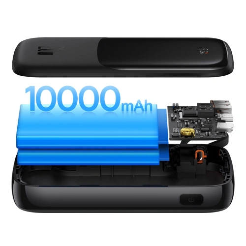 Kup Powerbank Baseus Qpow Pro 10000mAh 20W Overseas Edition + kabel USB-C 3A - černý - BSU4362 - {ean13} - Sklep Home Screen