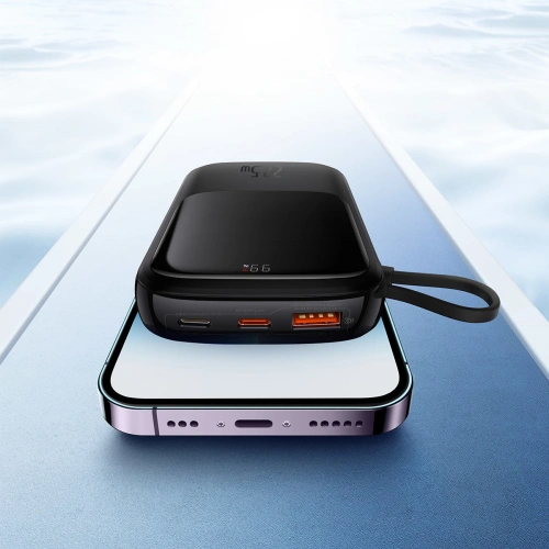 Kup Powerbank Baseus Qpow Pro 10000mAh 20W Overseas Edition + kabel USB-C 3A - černý - BSU4362 - {ean13} - Sklep Home Screen