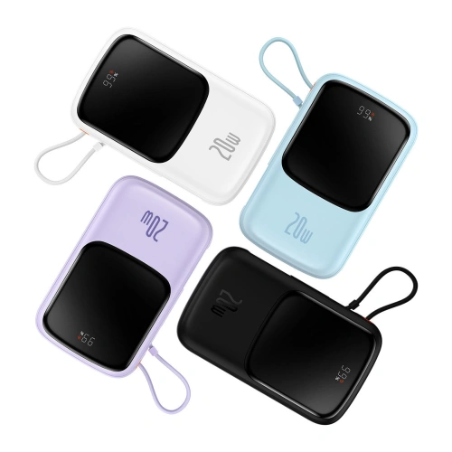 Kup Powerbank Baseus Qpow Pro 10000mAh 20W Overseas Edition + kabel USB-C 3A - černý - BSU4362 - {ean13} - Sklep Home Screen