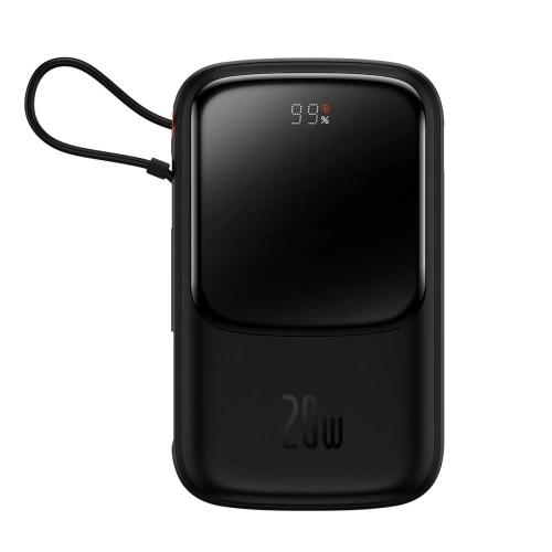 Kup Baseus Powerbank Qpow Pro 10000mAh 20W Overseas Edition + USB-C 3A Kabel - schwarz - BSU4362 - {ean13} - Sklep Home Screen
