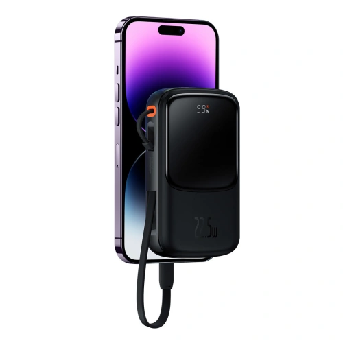 Kup Powerbank Baseus Qpow Pro 10000mAh 20W Overseas Edition + kabel USB-C 3A - černý - BSU4362 - {ean13} - Sklep Home Screen
