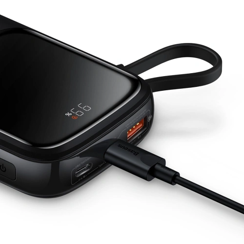 Kup Baseus Powerbank Qpow Pro 10000mAh 20W Overseas Edition + USB-C 3A Kabel - schwarz - BSU4362 - {ean13} - Sklep Home Screen