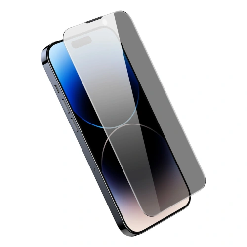 Buy Baseus Privacy 0.3mm Glass Apple iPhone 14 Pro Max + mounting frame - BSU4363 - {ean13} - Home Screen Store Europe