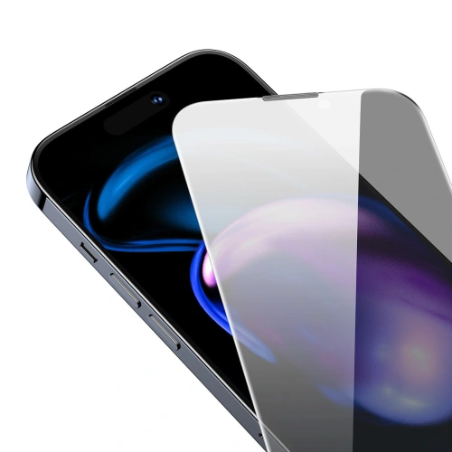 Kup Edzett üveg Baseus Privacy 0.3mm Glass Apple iPhone 14 Pro + szerelési keret - BSU4364 - {ean13} - Sklep Home Screen