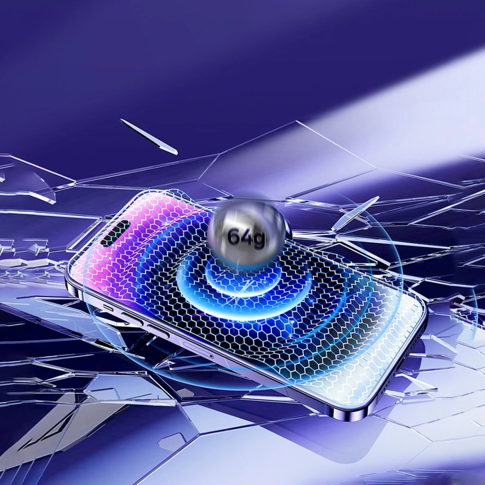 Szkło hartowane Baseus Privacy 0.3mm Glass Apple iPhone 14 Pro + ramka montażowa