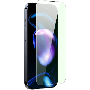 Kup Szkło hartowane Baseus Anti Blue Light 0.3mm Glass Apple iPhone 14 Pro z filtrem przeciwpyłowym + ramka montażowa - BSU4366 - {ean13} - Sklep Home Screen