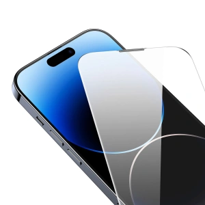 Kup Tvrzené sklo Baseus 0.3mm Glass Apple iPhone 14 Pro Max s filtrem proti prachu + montážní rámeček - BSU4367 - {ean13} - Sklep Home Screen