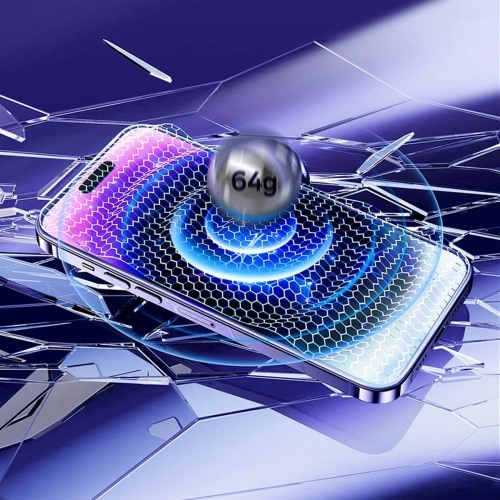 Kup Sticlă securizată Baseus 0.3mm Glass Apple iPhone 14 Pro Max cu filtru anti-praf + cadru de montaj - BSU4367 - {ean13} - Sklep Home Screen