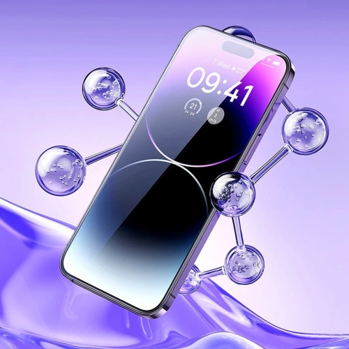 Kup Tvrzené sklo Baseus 0.3mm Glass Apple iPhone 14 Pro Max s filtrem proti prachu + montážní rámeček - BSU4367 - {ean13} - Sklep Home Screen