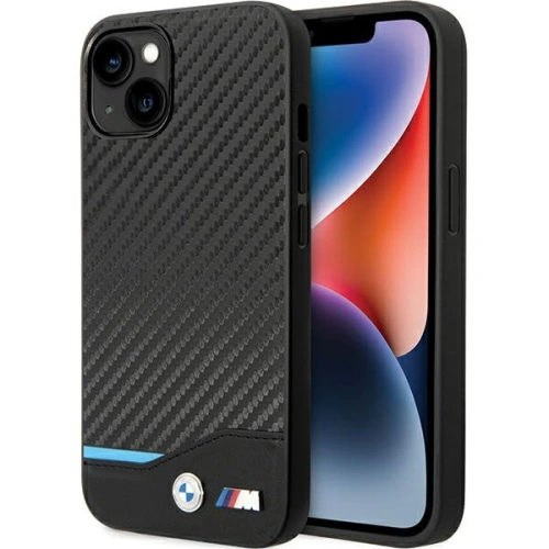 Kup Etui BMW BMHCP13M22NBCK Apple iPhone 13 fekete/black Bőr Szén - BMW474 - {ean13} - Sklep Home Screen