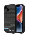 BMW Apple Tasche BMHCP13M22NBCK iPhone 13 schwarz/schwarz Leder Carbon