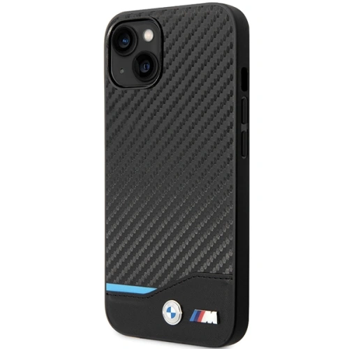 Kup Etui BMW BMHCP13M22NBCK Apple iPhone 13 fekete/black Bőr Szén - BMW474 - {ean13} - Sklep Home Screen