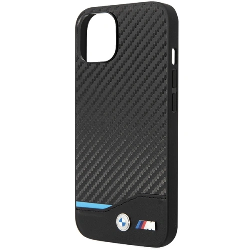 Kup Etui BMW BMHCP13M22NBCK Apple iPhone 13 fekete/black Bőr Szén - BMW474 - {ean13} - Sklep Home Screen