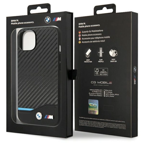 Kup BMW Apple Tasche BMHCP13M22NBCK iPhone 13 schwarz/schwarz Leder Carbon - BMW474 - {ean13} - Sklep Home Screen