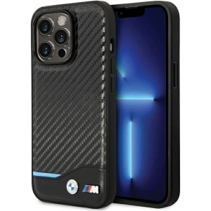Kup Etui BMW BMHCP13X22NBCK Apple iPhone 13 Pro Max fekete/black hardcase bőr szénszál - BMW475 - {ean13} - Sklep Home Screen