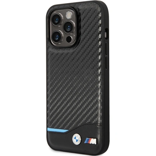 Kup Etui BMW BMHCP13X22NBCK Apple iPhone 13 Pro Max černý/black hardcase Leather Carbon - BMW475 - {ean13} - Sklep Home Screen