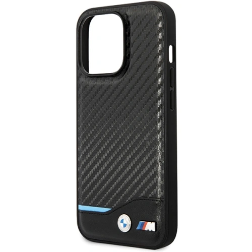 Kup BMW Apple Tasche BMHCP13X22NBCK iPhone 13 Pro Max schwarz/schwarz Hardcase Leder Carbon - BMW475 - {ean13} - Sklep Home Screen