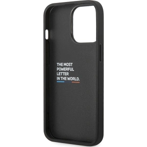 Buy BMW BMHCP13X22NBCK Apple iPhone 13 Pro Max black hardcase Leather Carbon - BMW475 - {ean13} - Home Screen Store Europe