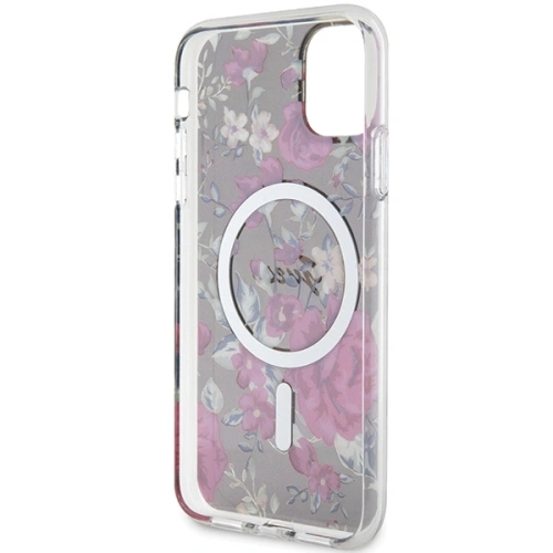 Kup Etui Guess GUHMN61HCFWSA Apple iPhone 11/XR zöld/khaki hardcase Flower MagSafe - GUE2619 - {ean13} - Sklep Home Screen