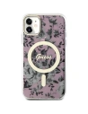 Kup Etui Guess GUHMN61HCFWSP Apple iPhone 11/XR rózsaszín/pink kemény tok Flower MagSafe - GUE2620 - {ean13} - Sklep Home Screen