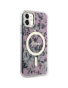 Kup Guess Apple Tasche GUHMN61HCFWSP iPhone 11/XR rosa/rosa Hartschalenetui Flower MagSafe - GUE2620 - {ean13} - Sklep Home Screen