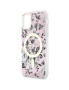 Kup Etui Guess GUHMN61HCFWSP Apple iPhone 11/XR różowy/pink hardcase Flower MagSafe - GUE2620 - {ean13} - Sklep Home Screen