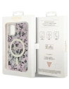 Kup Guess Apple Tasche GUHMN61HCFWSP iPhone 11/XR rosa/rosa Hartschalenetui Flower MagSafe - GUE2620 - {ean13} - Sklep Home Screen