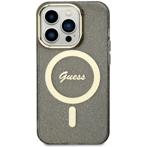 Kup Guess Apple Tasche GUHMN61HCMCGK iPhone 11/XR schwarz/schwarz Hardcase Glitter Gold MagSafe - GUE2621 - {ean13} - Sklep Home Screen