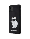 Buy Karl Lagerfeld KLHCN613DRKHNK Apple iPhone 11/XR black hardcase Rubber Choupette 3D - KLD1587 - {ean13} - Home Screen Store Europe