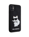 Kup Etui Karl Lagerfeld KLHCN613DRKHNK Apple iPhone 11/XR czarny/black hardcase Rubber Choupette 3D - KLD1587 - {ean13} - Sklep Home Screen