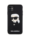 Kup Karl Lagerfeld Apple Tasche KLHCN613DRKINK iPhone 11/XR schwarz/schwarz Hartschale Gummi Ikonik 3D - KLD1588 - {ean13} - Sklep Home Screen