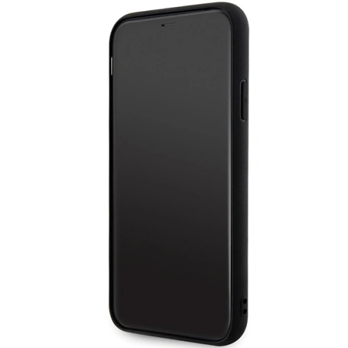 Kup Karl Lagerfeld Apple Tasche KLHCN613DRKINK iPhone 11/XR schwarz/schwarz Hartschale Gummi Ikonik 3D - KLD1588 - {ean13} - Sklep Home Screen