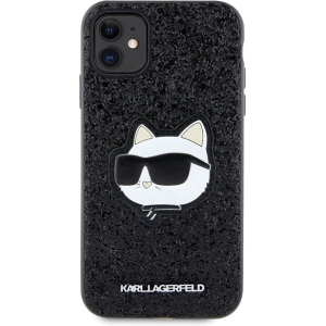 Kup Karl Lagerfeld Apple Tasche KLHCN61G2CPK iPhone 11/XR schwarz/schwarz Hardcase Glitter Choupette Patch - KLD1589 - {ean13} - Sklep Home Screen