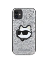 Kup Etui Karl Lagerfeld KLHCN61G2CPS Apple iPhone 11/XR srebrny/silver hardcase Glitter Choupette Patch - KLD1590 - {ean13} - Sklep Home Screen