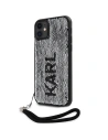 Kup Karl Lagerfeld Apple Tasche KLHCN61PSQRKS iPhone 11/XR silber/silberne Hartschale Pailletten Kordel - KLD1591 - {ean13} - Sklep Home Screen