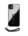 Kup Karl Lagerfeld Apple Tasche KLHCN61PSQRKS iPhone 11/XR silber/silberne Hartschale Pailletten Kordel - KLD1591 - {ean13} - Sklep Home Screen