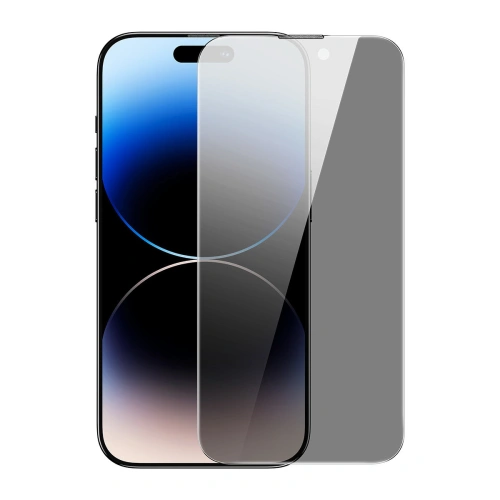Buy Baseus Privacy 0.4mm Glass Apple iPhone 14 Pro Max + mounting frame - BSU4372 - {ean13} - Home Screen Store Europe