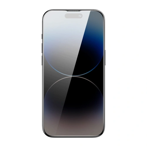 Buy Baseus Privacy 0.4mm Glass Apple iPhone 14 Pro Max + mounting frame - BSU4372 - {ean13} - Home Screen Store Europe