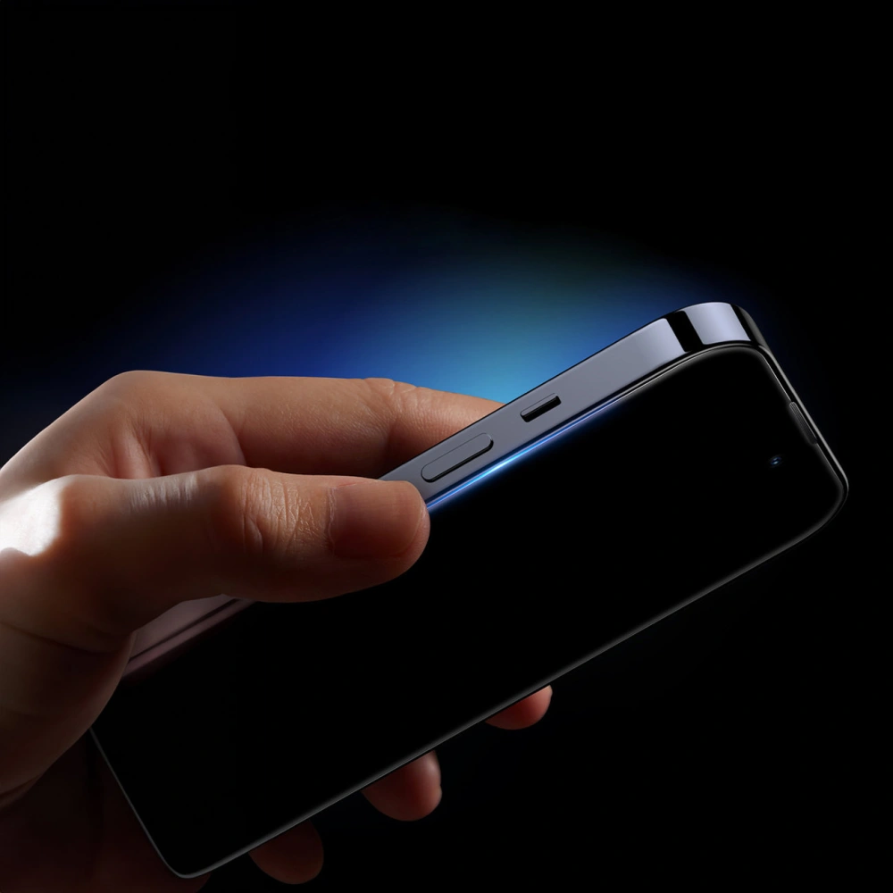 Szkło hartowane Baseus Privacy 0.4mm Glass Apple iPhone 14 Pro Max + ramka montażowa