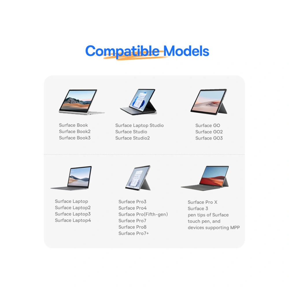 Aktywny rysik stylus Baseus Smooth Writing Series Microsoft Surface MPP 2.0 czarny