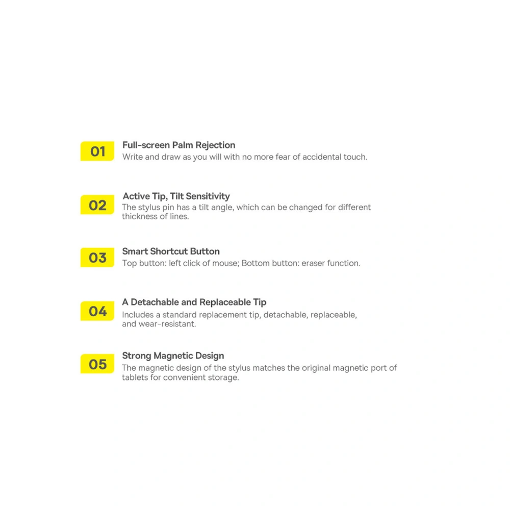 Aktywny rysik stylus Baseus Smooth Writing Series Microsoft Surface MPP 2.0 czarny