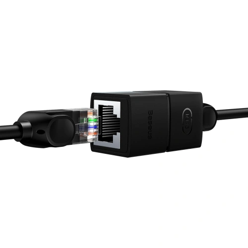 Kup Conector de rețea, conector cabluri Ethernet RJ-45 Baseus AirJoy Series negru [2 PACK] - BSU4375 - {ean13} - Sklep Home Screen