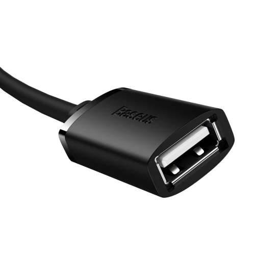 Kup Cablu Prelungitor Baseus AirJoy Series USB 2.0 0.5m negru - BSU4376 - {ean13} - Sklep Home Screen