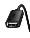Kup Cablu Prelungitor Baseus AirJoy Series USB 2.0 0.5m negru - BSU4376 - {ean13} - Sklep Home Screen
